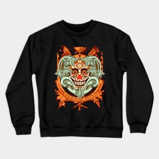 Halloween Clown skull Crewneck Sweatshirt